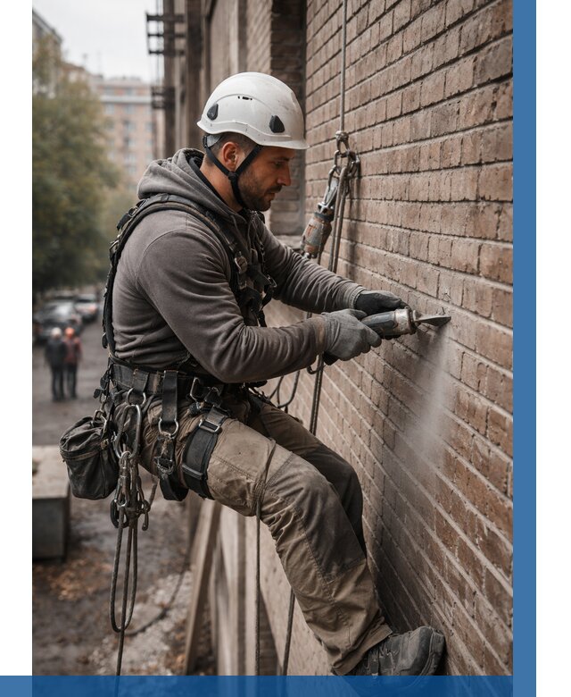 Расшивка кирпичных швов в Осинниках от 615 р. | ВЫСОТНИК-Снн