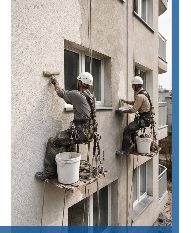 Нанесение короеда на фасад в Осинниках от 461 р. | ВЫСОТНИК-Снн