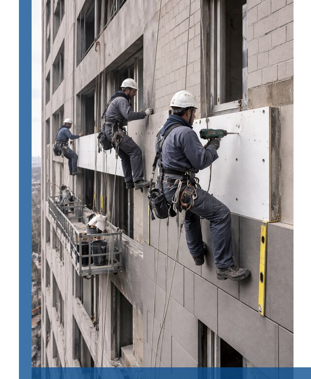 Монтаж фасадных термопанелей высокого качества в Осинниках