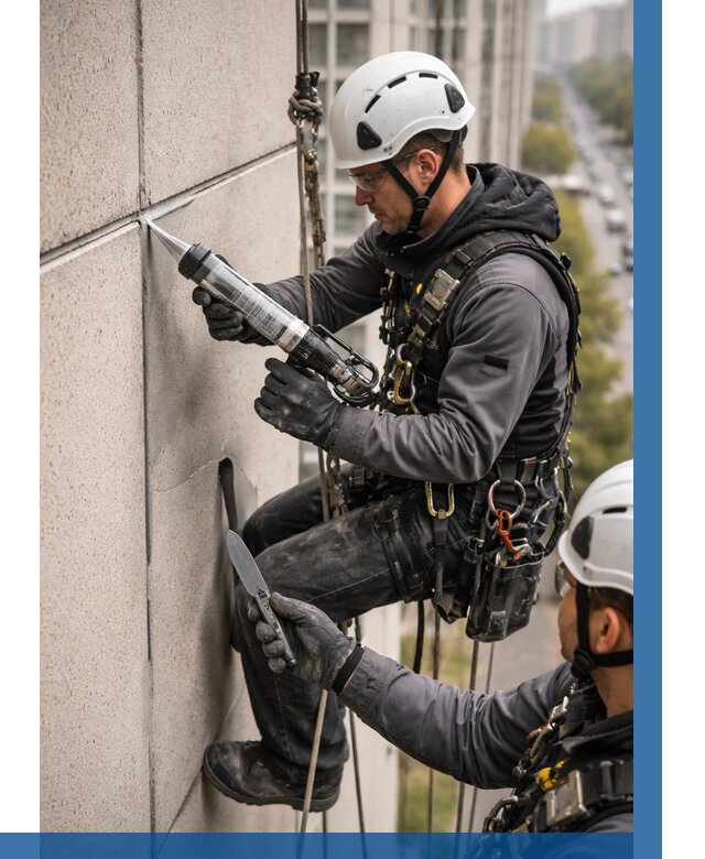 Первичная герметизация швов в Осинниках от 615 р. | ВЫСОТНИК-Снн