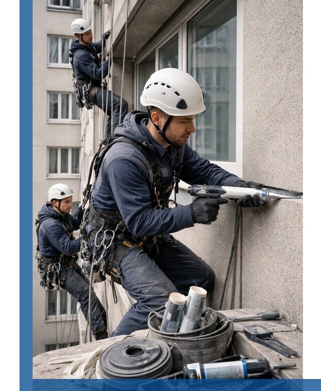 Герметизация швов лоджии в Осинниках профессионально и надежно