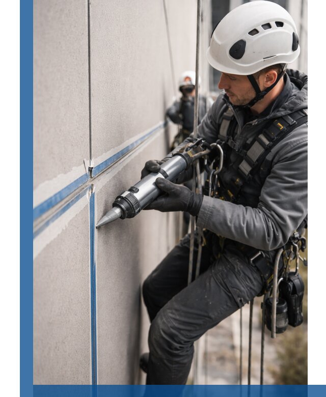 Герметизация стыков фасадных панелей в Осинниках качественно и быстро