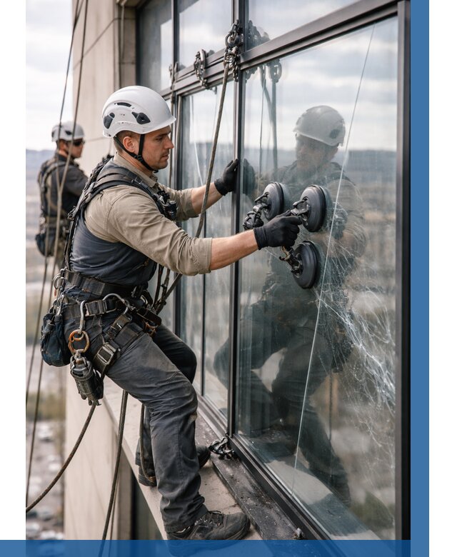 Замена стекла в витраже в Осинниках под ключ от 8713 р. | ВЫСОТНИК-Снн