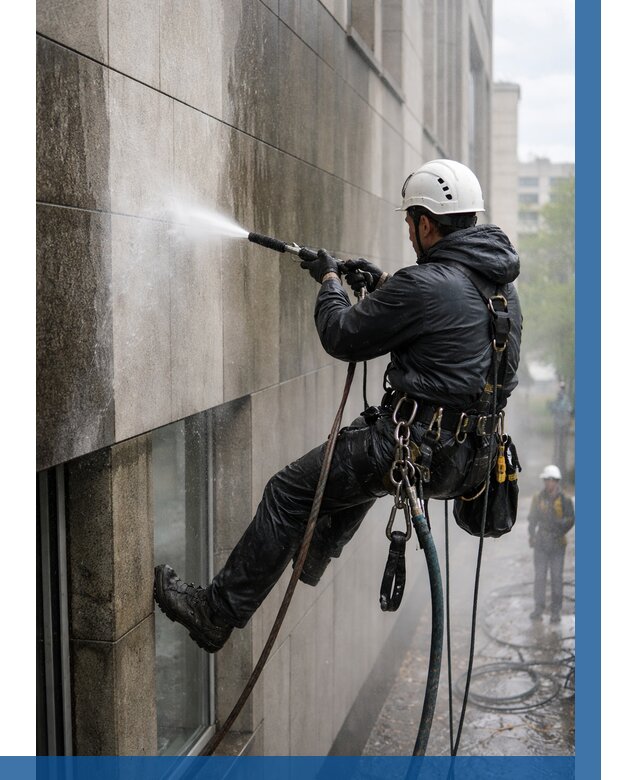 Гидроструйная очистка поверхностей в Осинниках от 871 р. | ВЫСОТНИК-Снн