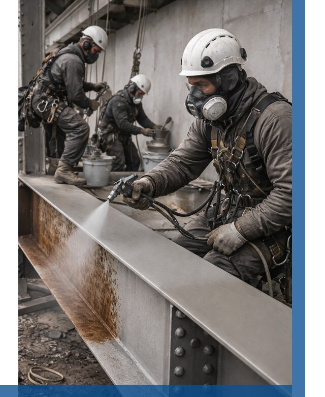 Антикоррозионная покраска металла в Осинниках от 718 р. | ВЫСОТНИК-Снн