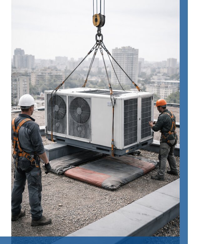 Подъем груза на крышу в Осинниках от 5126 р. | ВЫСОТНИК-Снн заказать