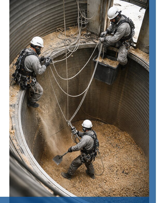 Чистка зерновых бункеров в Осинниках от 12301 р. | ВЫСОТНИК-Снн