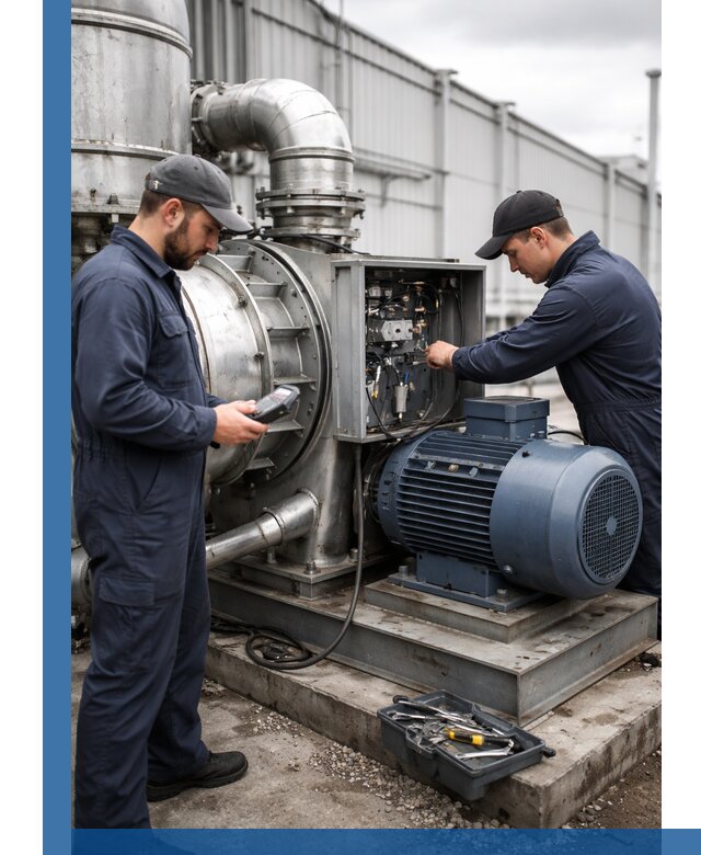 Техническое обслуживание промышленного оборудования в Осинниках