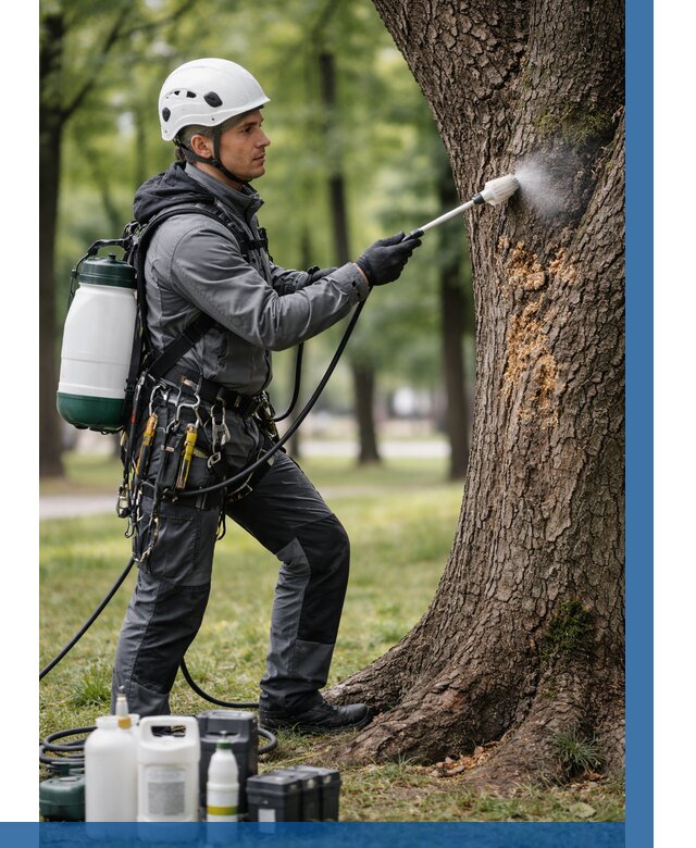 Обработка деревьев от вредителей в Осинниках от 4613 р. | ВЫСОТНИК-Снн