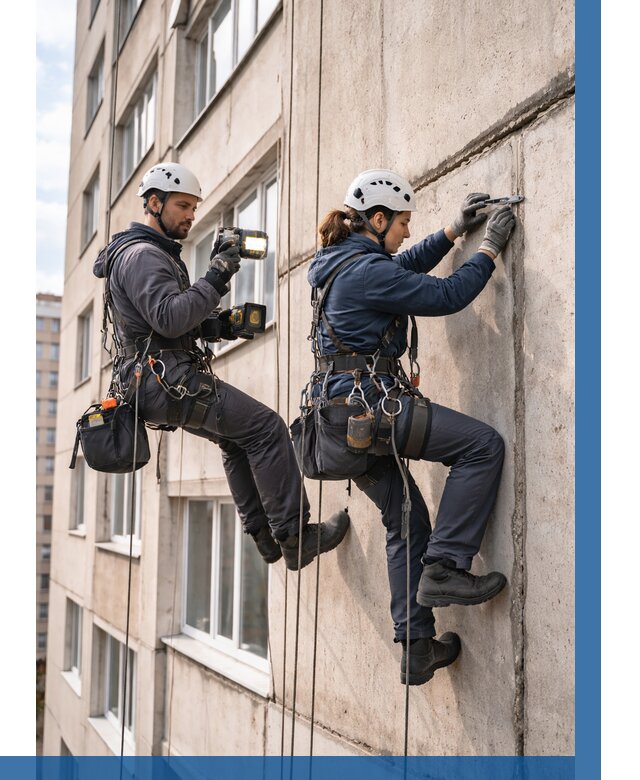 Обследование межпанельных швов в Осинниках от 1845 р. | ВЫСОТНИК-Снн