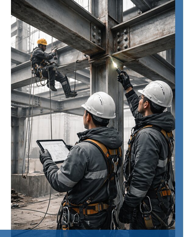 Обследование металлоконструкций в Осинниках от 5638 р. | ВЫСОТНИК-Снн