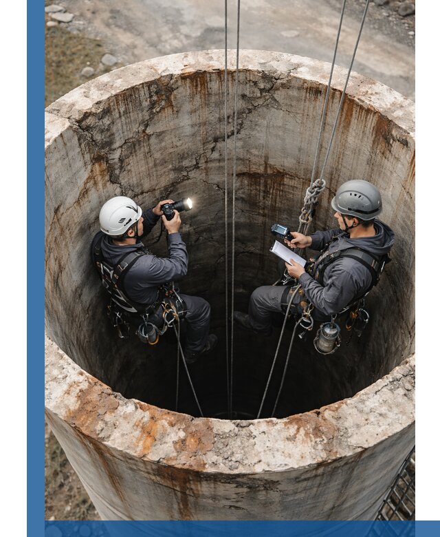 Обследование дымовой трубы: диагностика и оценка состояния в Осинниках